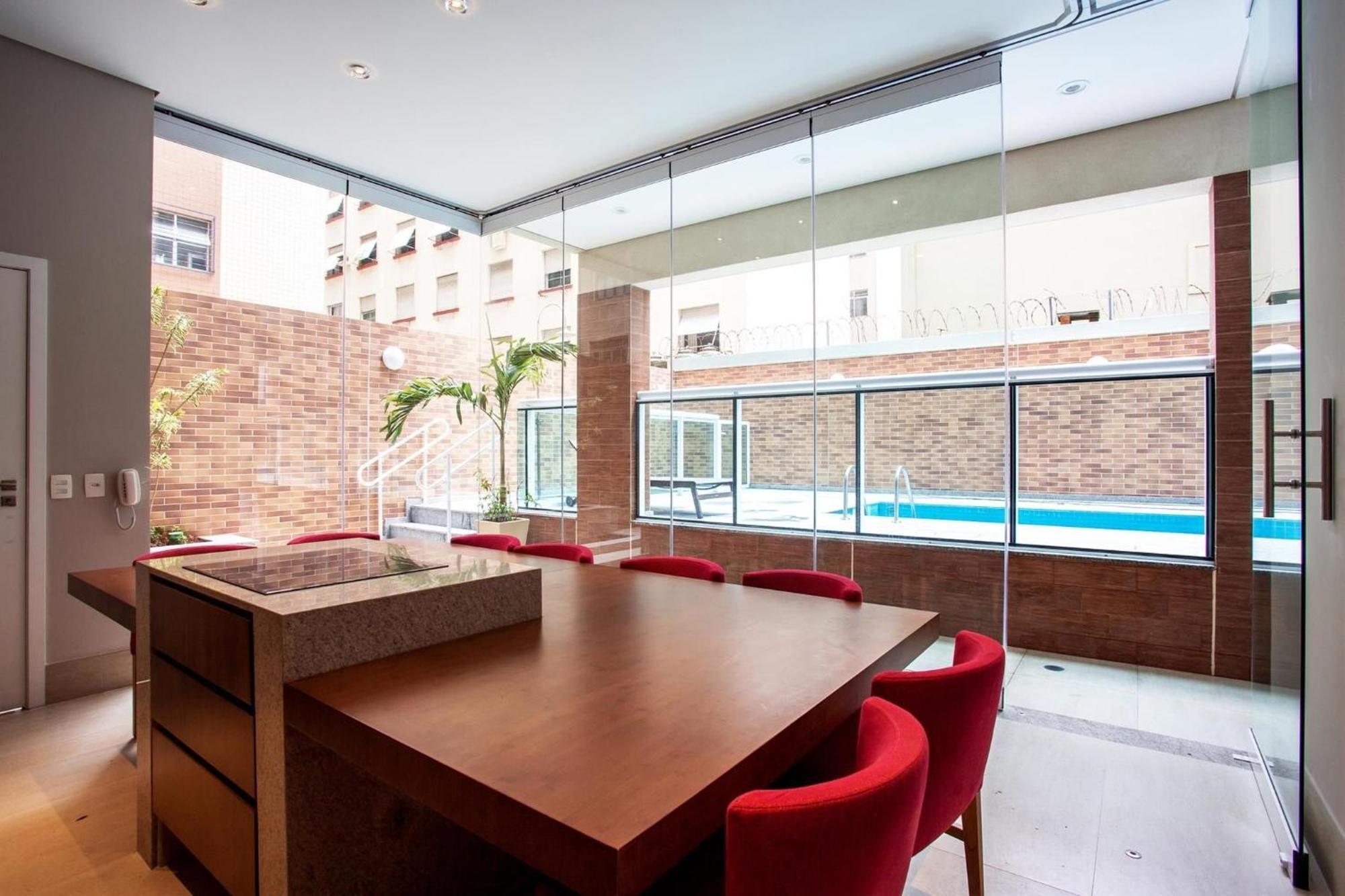 Residencial Estanconfor Com Vista Mar 2 Ac E Garagem Daire Santos  Dış mekan fotoğraf