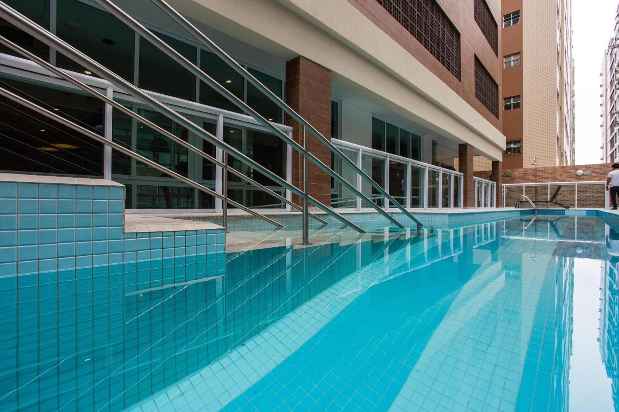 Residencial Estanconfor Com Vista Mar 2 Ac E Garagem Daire Santos  Dış mekan fotoğraf